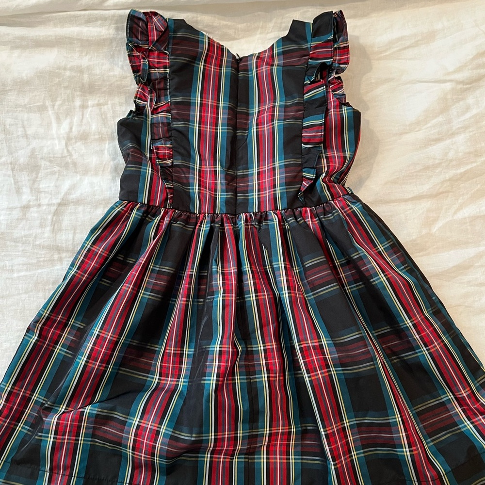 Girls Gap tartan dress